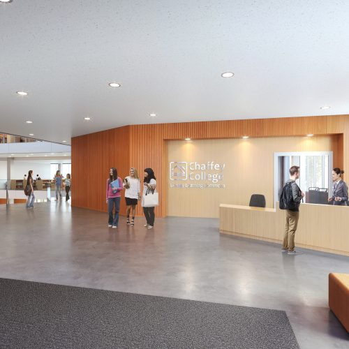 Chaffey College LLC Interior Entry Rendering 02